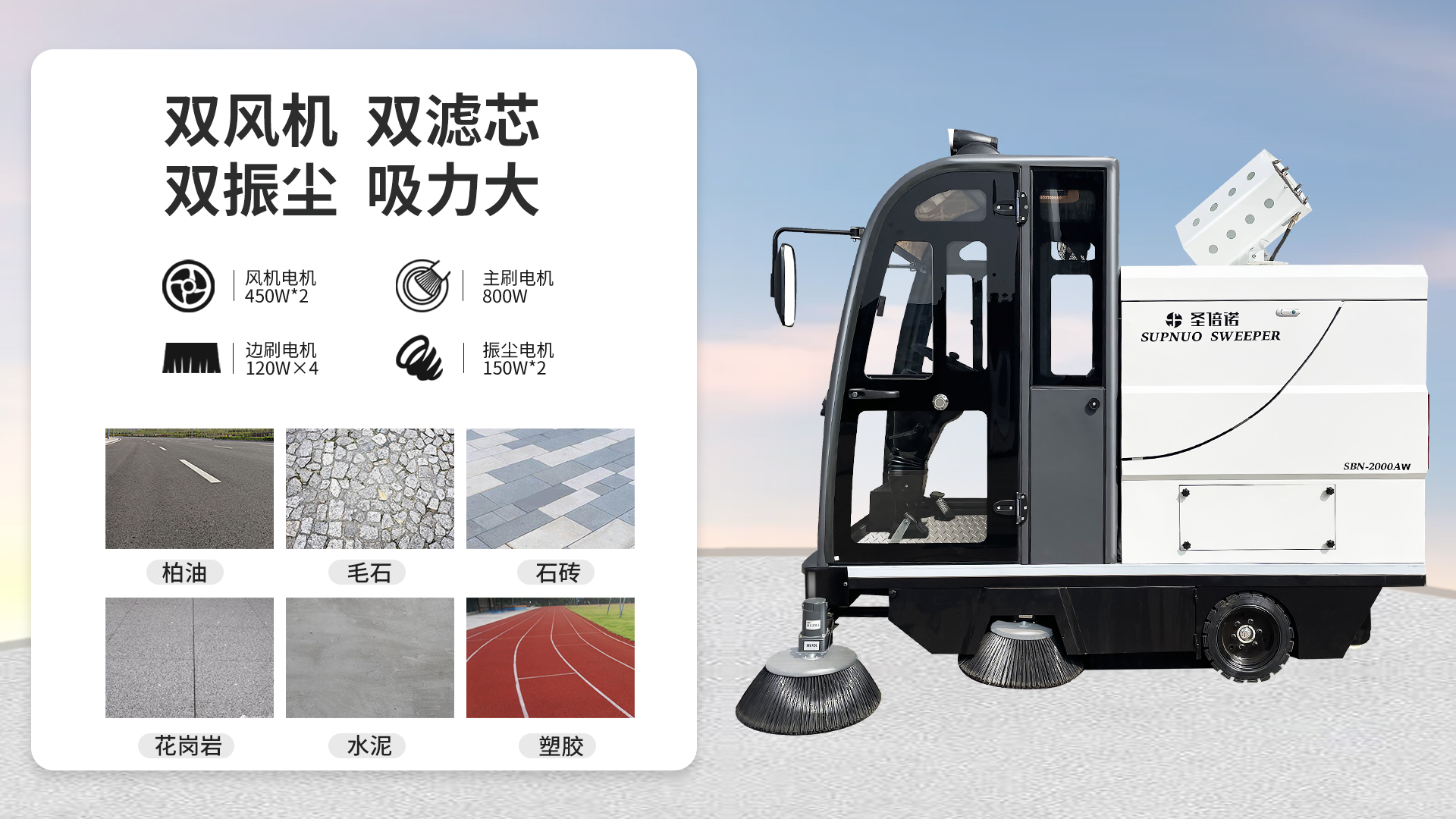 安吉电动扫地车的优势与应用场景